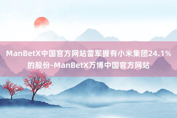 ManBetX中国官方网站雷军握有小米集团24.1%的股份-ManBetX万博中国官方网站