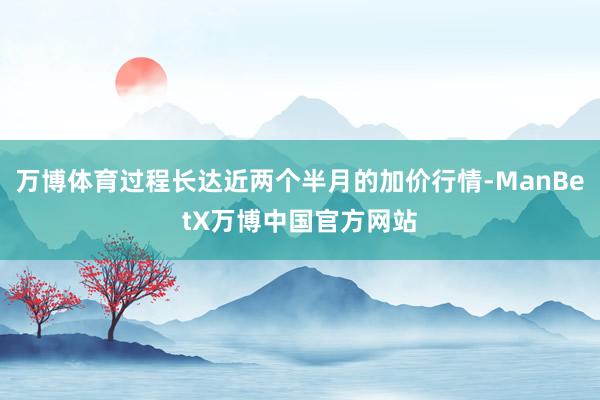 万博体育过程长达近两个半月的加价行情-ManBetX万博中国官方网站